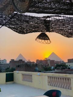 Nefertiti guest house view pyramids - Il Cairo - 0