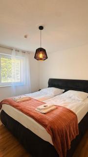 AMAO-Pearl I Comfort Suite I 94qm I KingSize-Bett I Exklusiv mit Balkon & Tiefgarage I Aufzug - Offenburg - 8