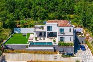 Villa Levant for 10 people near Opatija with jacuzzi & sea view - Mošćenička Draga - 2