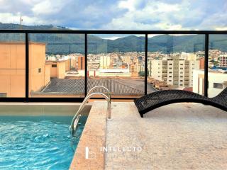 Apê 75 •Central, Jacuzzi, Academia, A/C, Vista Top - 4