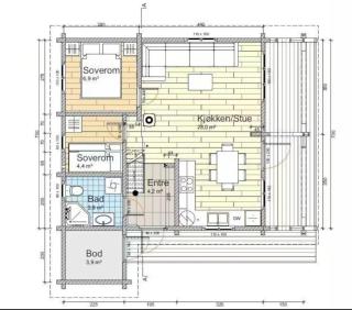 Family Cabin With Norefjell Mountain Views - Lampeland - 9