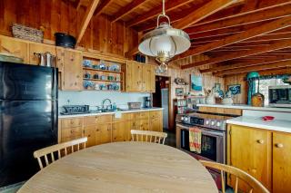 2BR Lakefront Cabin with Fireplace, Lake Views, Dock - 3