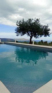 Stone villa Halepa panoramic view and private pool 28sq m - Néon Khoríon - 8