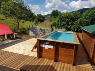 Chalet chaleureux à Cornimont avec piscine privée - Cornimont - 9
