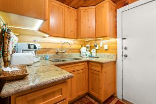 Pine Forest Cabin - Adorable vintage cabin with a cozy wood burning fireplace and foosball table! - 7