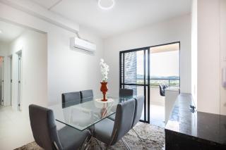 Apto A 300m PRAIA e 8min Beto Carreiro c Vista Mar Incrível 3 quartos Ar Condicionado Churrasqueira privativa Condo Completo com Piscina Academia ao Ar livre Sauna Playground Portaria 24H e Vaga privativa de Garagem Reserve Agora e Viva essa Experiência - Penha - 0