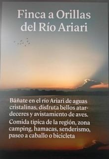 Finca Orillas del rio ARIARI - San Martín - 0