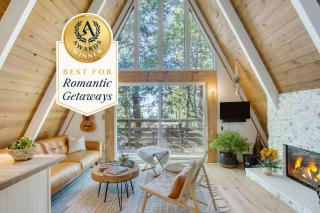 2 Decks w Lake Glimpse Views Modern Luxe Cabin A-Frame Retreat by AvantStay - 0