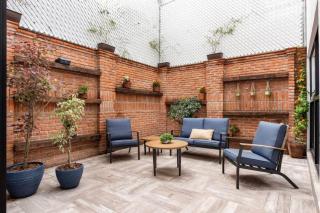 2 - Apartamento Privado Cama King Size, Terraza Privada Roma Sur - Città del Messico - 2