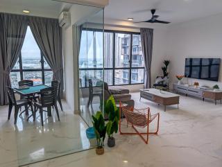 Sky88 Seaview 4BR Indoor Pool-Mahjong-Netflix - Johor Bahru - 0