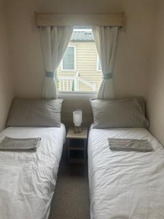 The Aurora van at Presthaven sands holiday park and beach resort in North Wales- 8 berth - Prestatyn - 3
