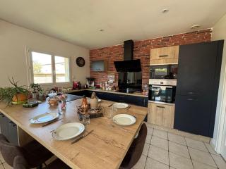 Maison climatisée à Biscarrosse Bourg, 5 pers, ménage inclus - FR-1-319-596 - Biscarrosse - 6