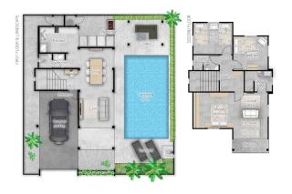 Sleep With Sheep - 3 Bedroom Pool Villa - 8