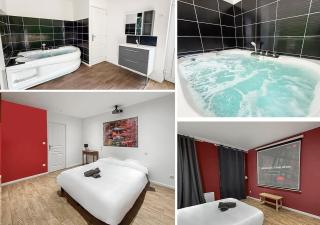 T2 Lumineux N1 avec Jacuzzi & Vidéo - Roubaix - 9