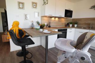 Gööskieker-ebenerdige Ferienwohnung mit 2 Schlafzimmern und großer Trrasse - Tossens - 6