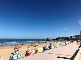 Palais Continental Brua Bel appartement T3 Grange Plage design parking - Biarritz - 5