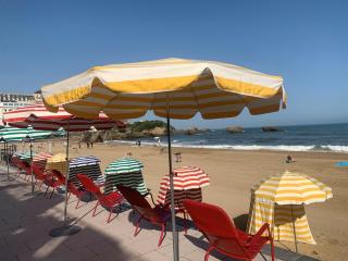 Palais Continental Brua Bel appartement T3 Grange Plage design parking - Biarritz - 1