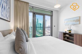 Keysplease Marina Vista Private Beach 2 BR, Emaar Beachfront - Dubai - 2