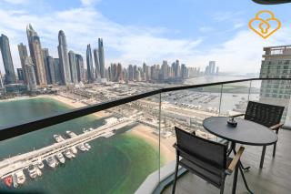 Keysplease Marina Vista Private Beach 2 BR, Emaar Beachfront - Dubai - 3