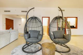 Livbnb - Stunning 1-BR w/ Palm & Sea Views in JBR - Dubai - 7