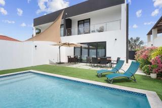 CM01A - Private Villa with pool - 5min from Eagle Beach - 3BR house - Ponton - 0