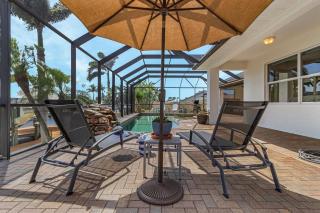 Heated Pool & Spa, Gulf Access, Dock and Tiki Hut - Coastal Escape - Roelens Vacations - Cape Coral - 6