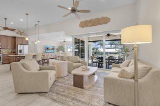 Heated Pool & Spa, Gulf Access, Dock and Tiki Hut - Coastal Escape - Roelens Vacations - Cape Coral - 2
