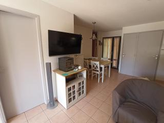 Le Cap d'Agde 2 pièces climatisé résidence Odalys St Loup en RDC avec terrasse - 2