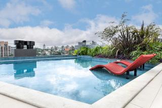 Apto Luxo 1Q Varanda, Piscina, Academia e Garagem - Curitiba - 0