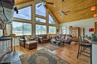 Private Hot Tub Vernon Cabin on 30 Forested Acres - Vernon - 2