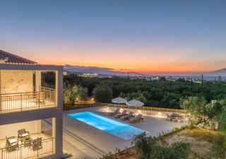 Julian Private Stone Villa with Sea View - Tragaki - 8