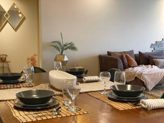 Cozy Boho 2BR Prestigia Stadium View - 5