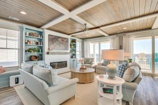 Walk to Beach Coastal Oak Island Gem with Elevator! - Oak Island - 8