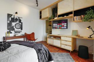 Apto a 5min do Metrô c/ Varanda, Sauna e Piscina - 0