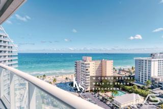 W FTL 1409 Beachfront Resort 2 Bedroom & 2 Bathroom Condo - Fort Lauderdale - 0