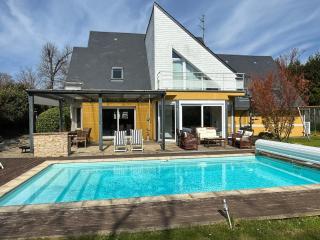 Villa récente 4 chambres, piscine chauffée à Bavent - FR-1-487-380 - Bavent - 8