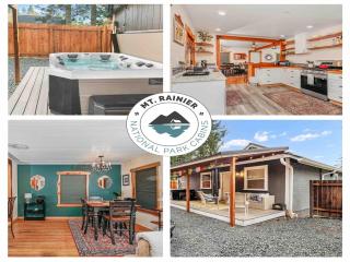 Mt Rainier Retreat with Spa Bathroom-Hot Tub-Fireplace - Ashford - 2