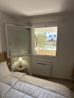 Vue piscine Appartement sympa - Valras-Plage - 1