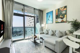 Livbnb Suites - Modern 1 Bed in Merano Tower - Dubai - 8