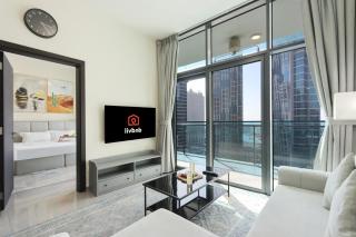 Livbnb Suites - Modern 1 Bed in Merano Tower - Dubai - 0