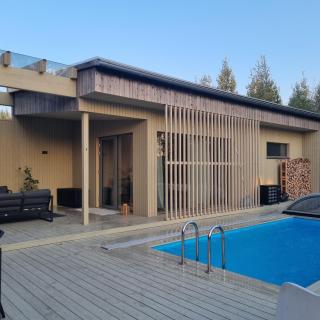 Viihtyisä vierasmaja saunalla - 3