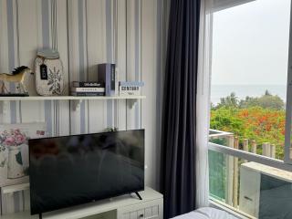 The Blu X Ocean view Family top floor 2 beds - Ban Bang Saen (1) - 7