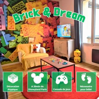 Brick and Dream - 20min Disneyland - Familly - Parking - Mortcerf - 0