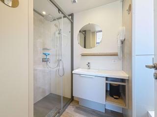 Mobil-home confort 6 pers, 3 ch, pisc chauffée, à 200m plage Jullouville - FR-1-361A-70 - Jullouville-les-Pins - 3