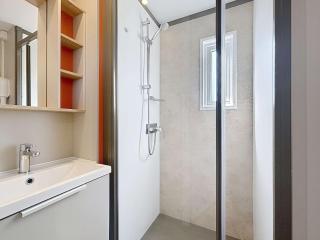 Mobil-home confort 6 pers, 3 ch, pisc chauffée, à 200m plage Jullouville - FR-1-361A-70 - Jullouville-les-Pins - 1