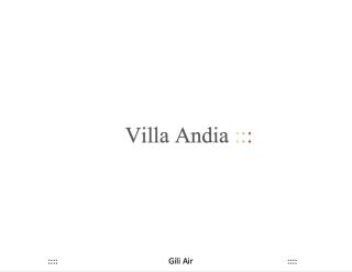 Villa Andia - Gili Air - 0