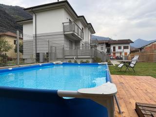 Villa Sunrise - Luxury property with pool & large private garden, few steps from the beach, ideal for families and people with mobility issues - Dervio - 2