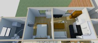 Sunny 2-room apartment with king size bed - 6