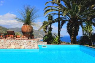 VILLA LOU TAORMINA Private Villa with Panoramic Sea View Pool - 0