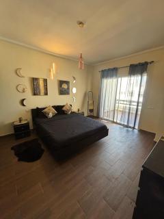 Apartment with pool view, 1 min to beach, private parking - Mansouria - 4